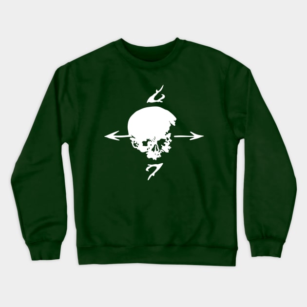 Hill Skull Crewneck Sweatshirt by weirdude